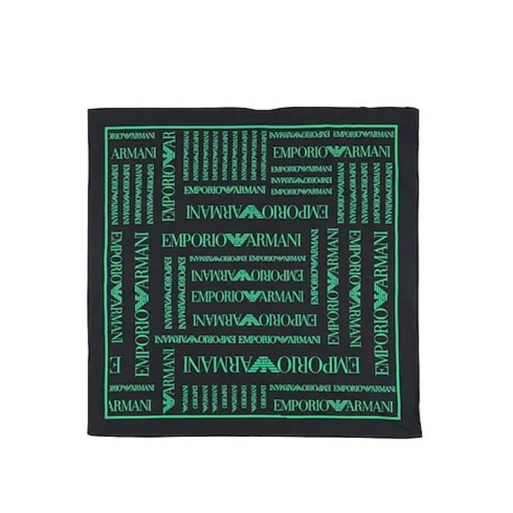 Emporio Armani Logo Woven Scarf